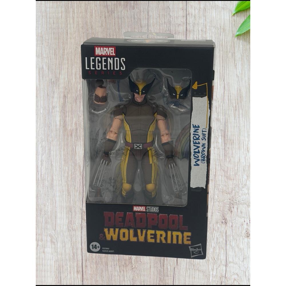 Marvel Legends Wolverine Brown Suit Action Figure Deadpool & Wolverine 6"